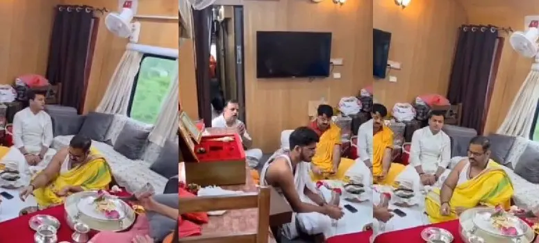 Indian Railways clarifies private saloon car booking rules after viral puja video