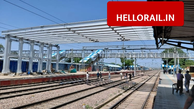 Hapur Railway Station: Construction of 12-meter wide Foot Over Bridge speeds up, check completion date