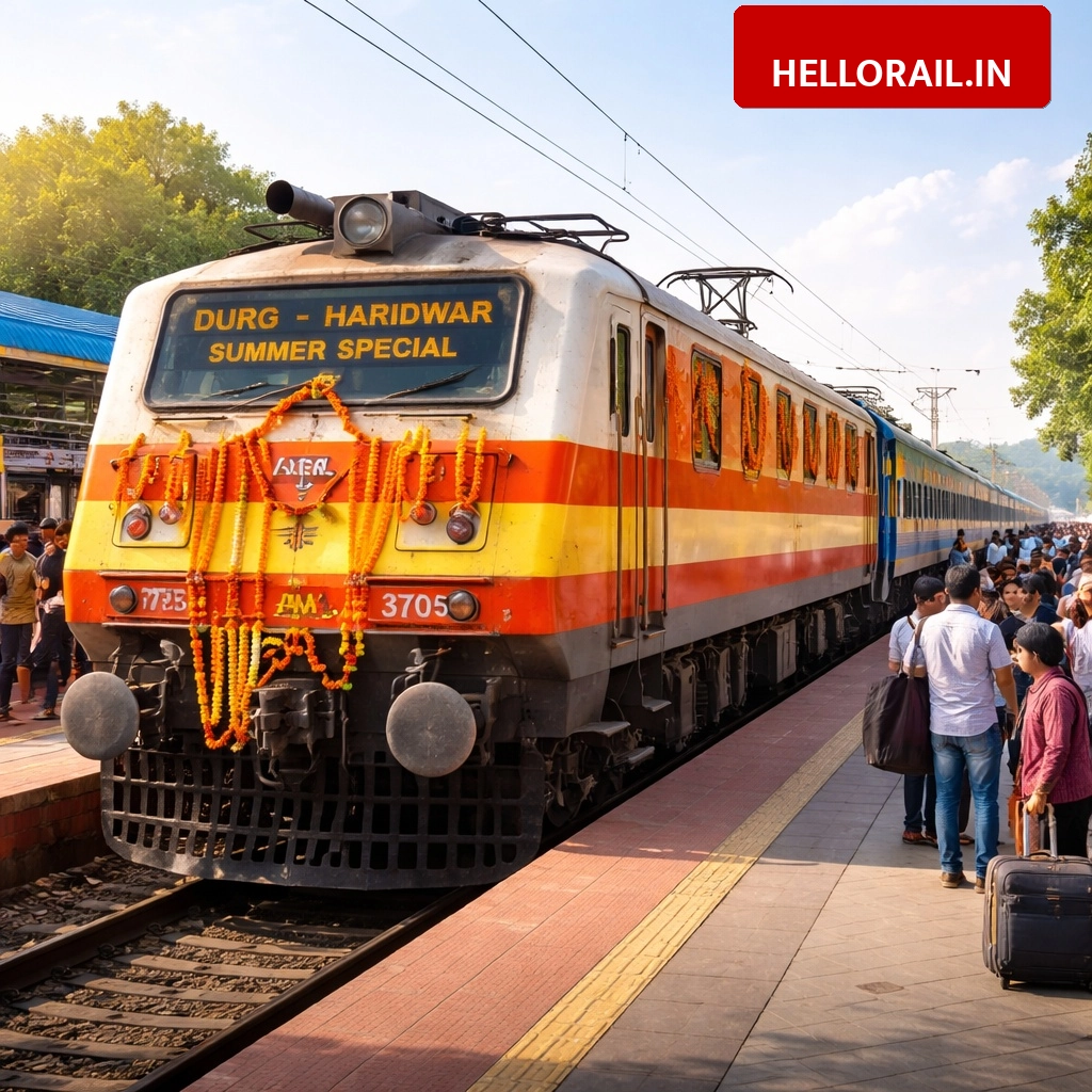 New Train Announcement: Indian Railways to launch Durg-Haridwar Summer Special train on this route (Chhattisgarh)