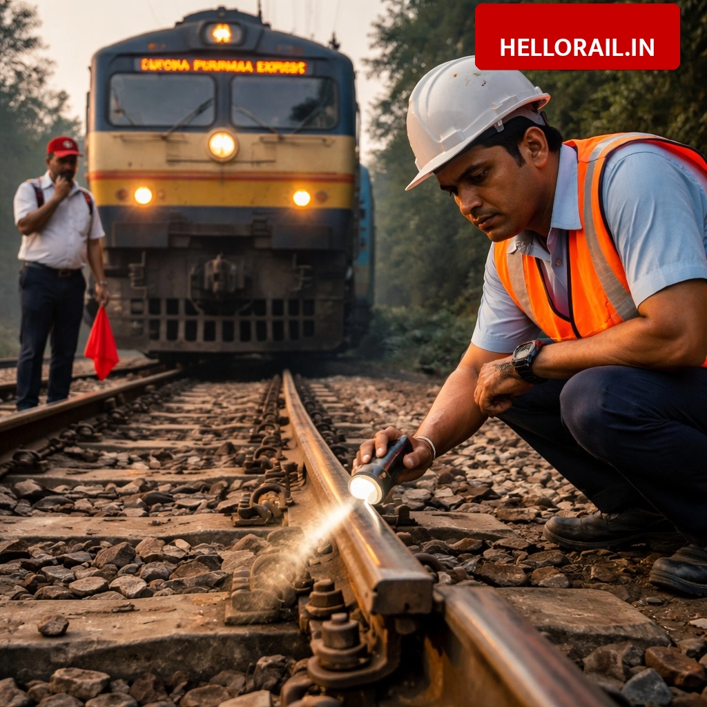 Bihar Rail Safety: Buddha Purnima Express driver and guard avert major accident