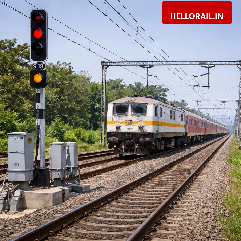 Moradabad-Delhi rail section: Automatic Block Signaling commissioned to reduce train delays