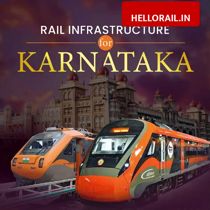 Karnataka Railway Expansion: New express train launched and Bullet Train corridors approved