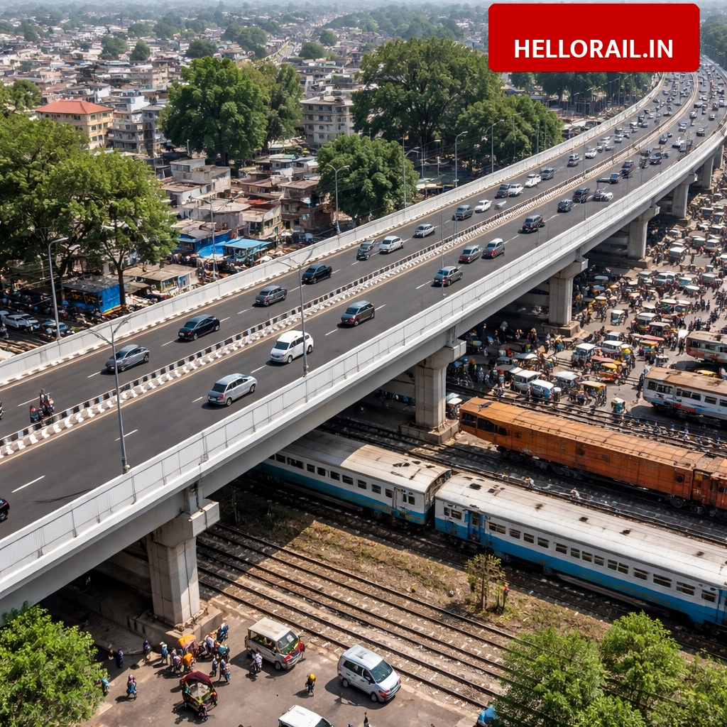 Indore Railway Update: New overbridge at Kesharbagh crossing to ease traffic woes