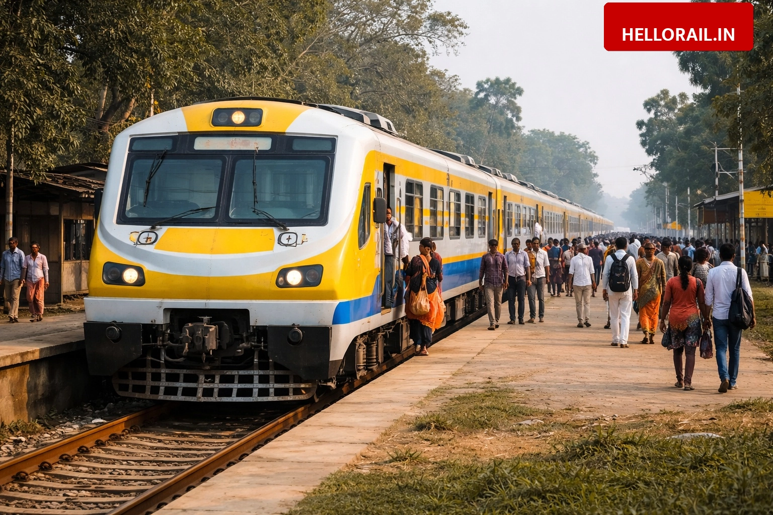 Jasidih-Banka New DMU Train to Start from April 1st: Direct Connectivity for Deoghar and Chandan