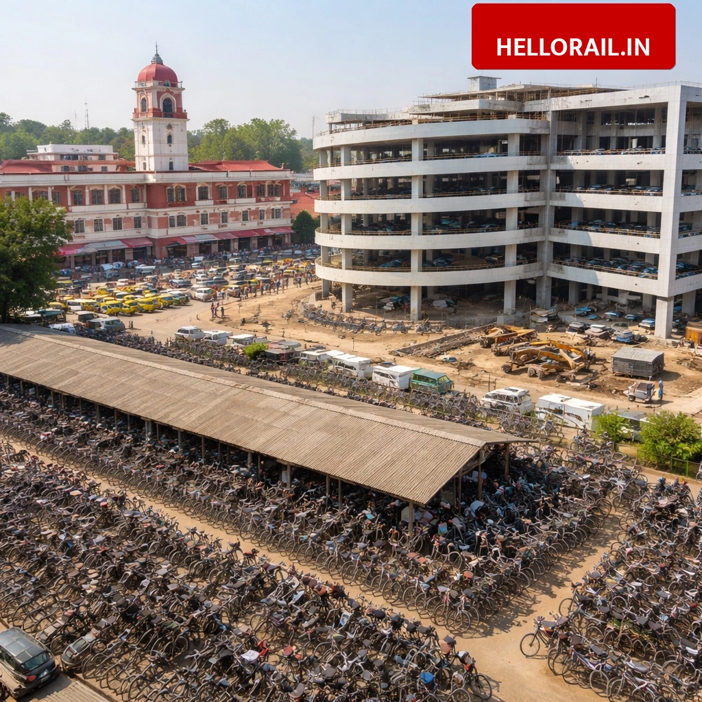Gorakhpur Junction: Multi-level parking to be built, old cycle stand to close soon