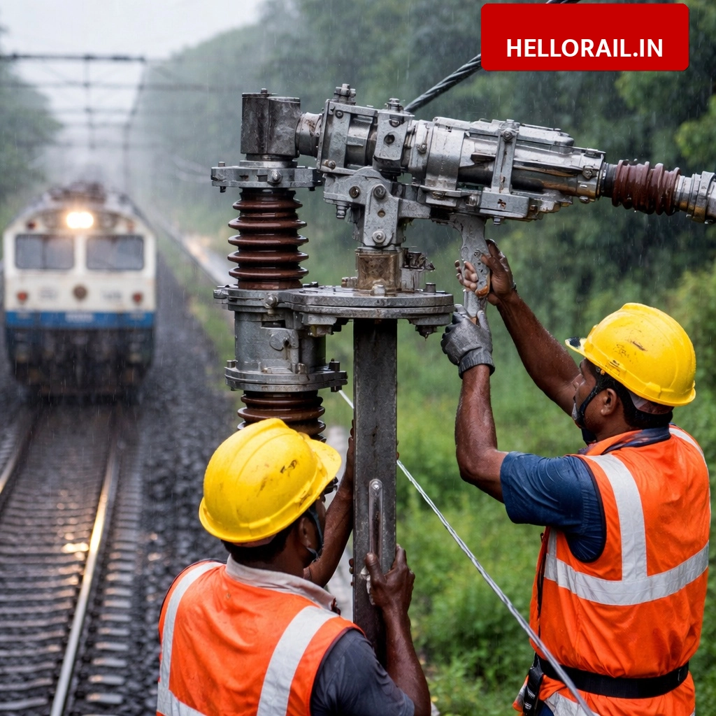 Railway safety boost: Indian Railways to implement new Disconnector Assembly System to prevent monsoon delays