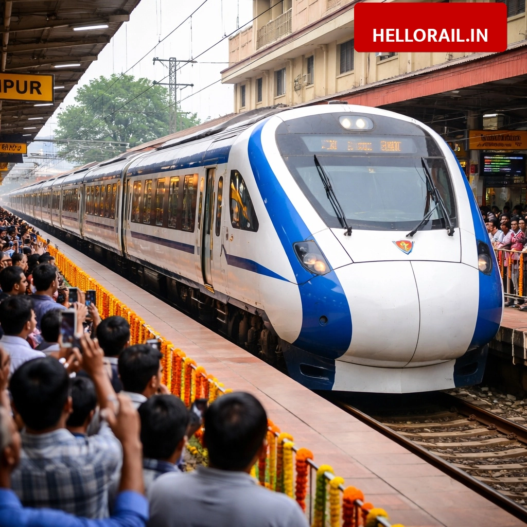 New Train Announcement: North Western Railway starts Jaipur-Kolkata weekly special, Vande Bharat route updated