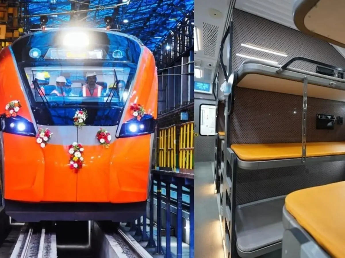 Indian Railways to Launch First Vande Bharat Sleeper Train This September, Enhancing Long-Distance Travel Comfort