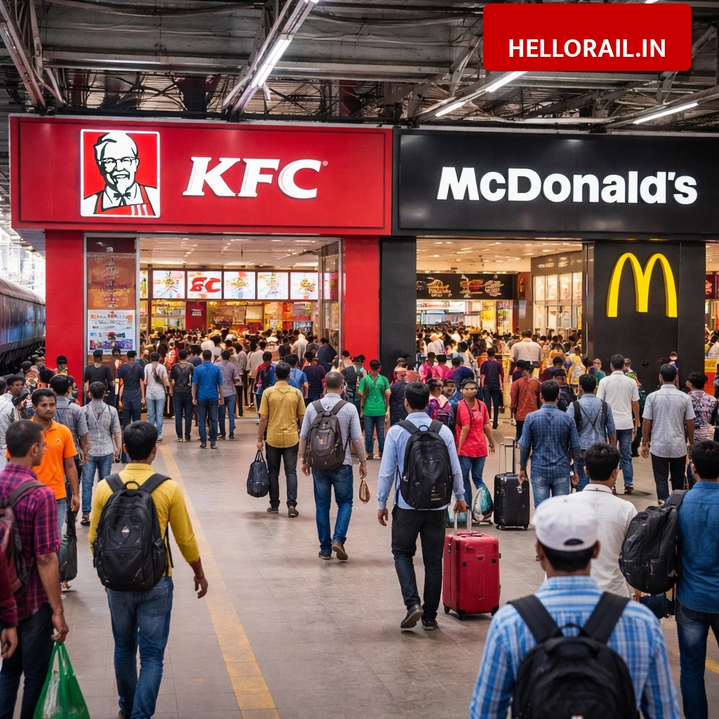 Samastipur Railway Division: KFC and McDonald’s outlets to open at major stations