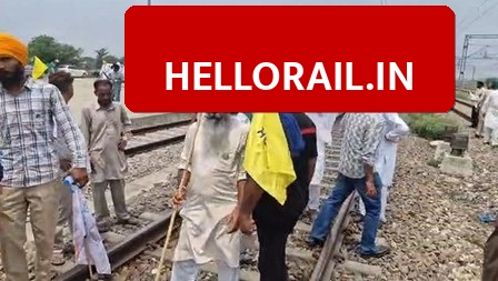 Rail Roko Protest in Fatehgarh Sahib: Ambala-Ludhiana track blocked, 13 trains affected