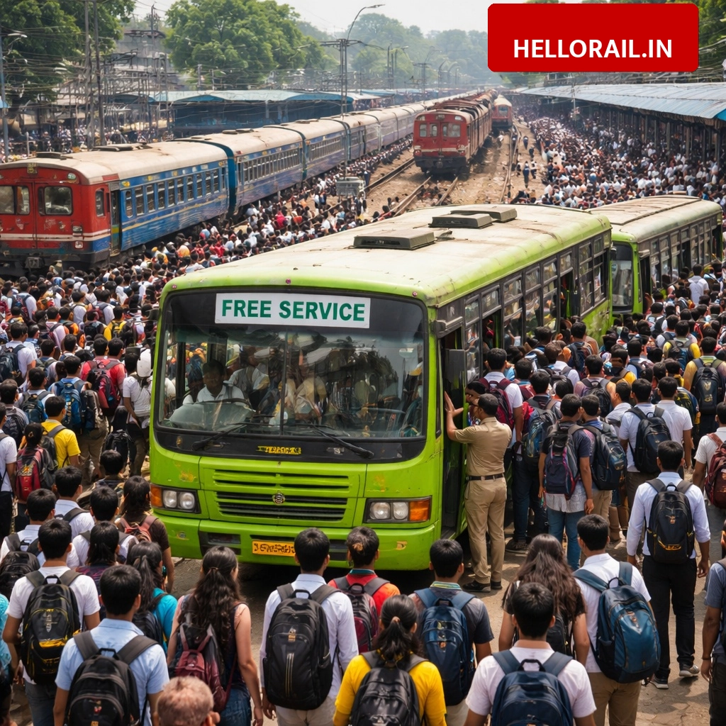 NEET UG 2026 Re-exam: Indian Railways to run special trains and states offer free bus travel