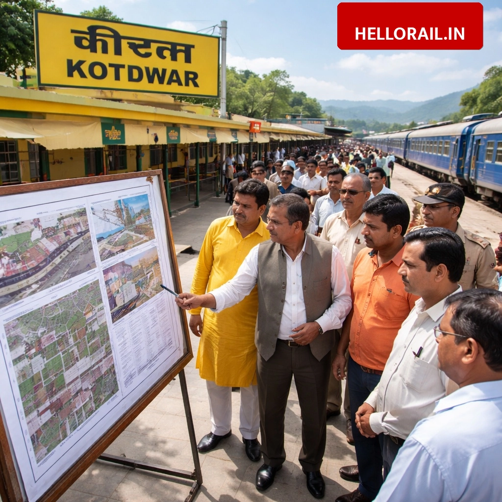 Kotdwar Railway Station: Local organizations suggest new facilities for Amrit Bharat modernization