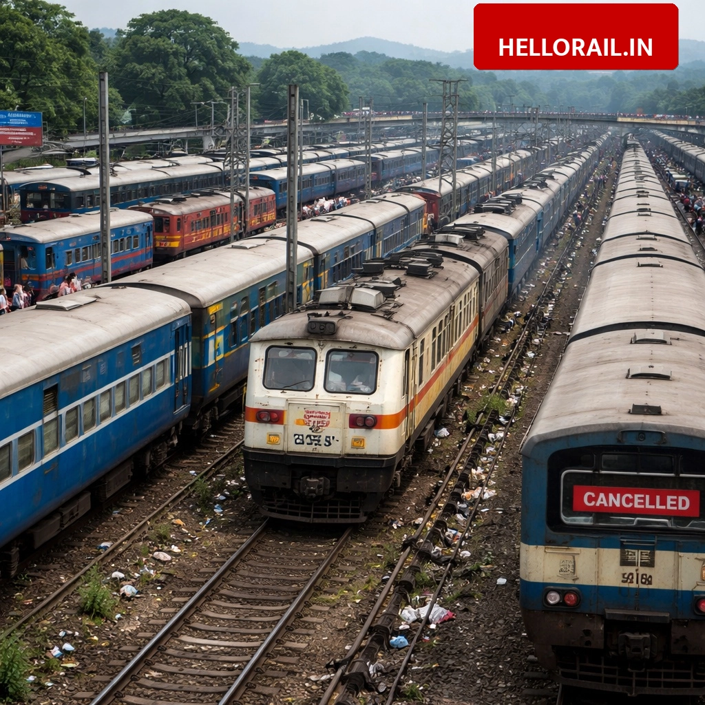 South Eastern Railway: Multiple trains cancelled in Chakradharpur division from July to November