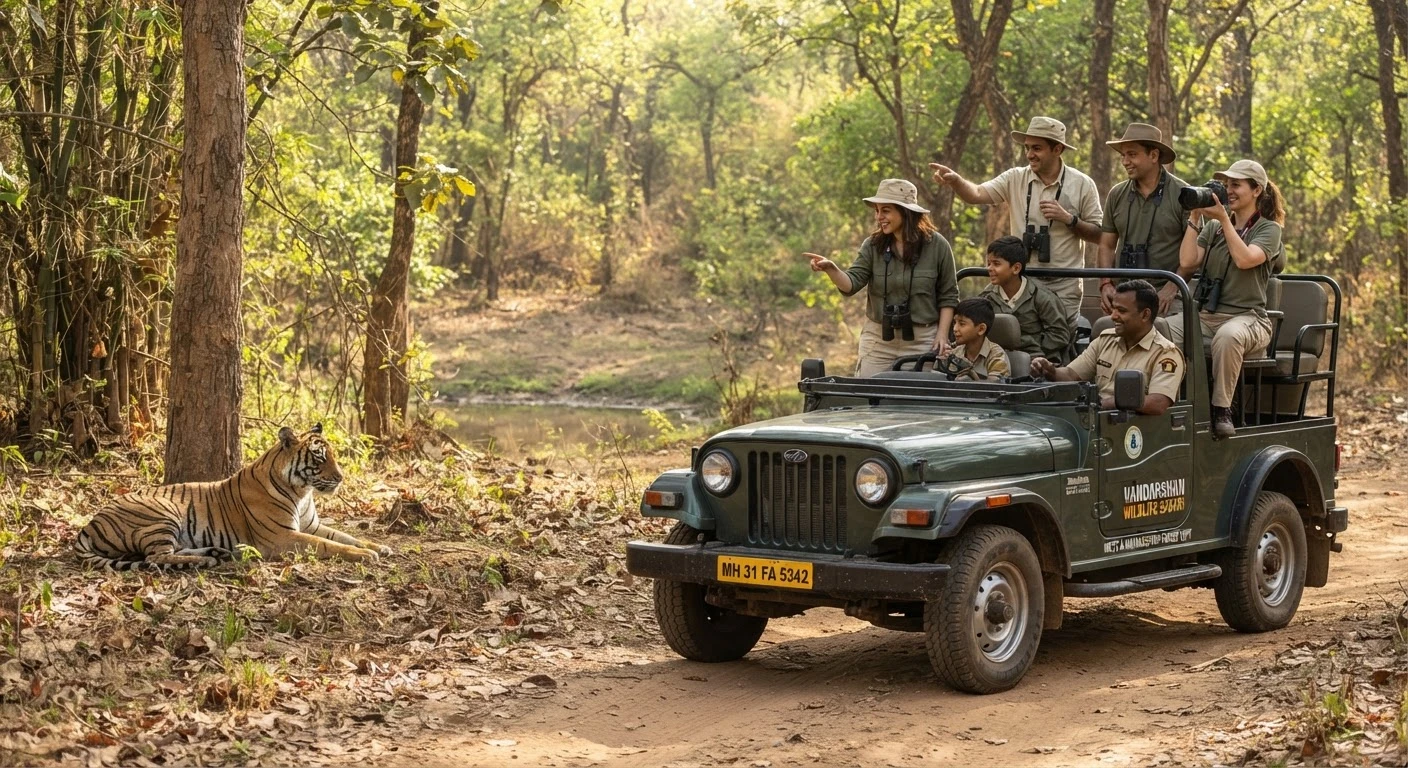 IRCTC Launches All Inclusive Wildlife Safari Packages to Maharashtra Tiger Reserves