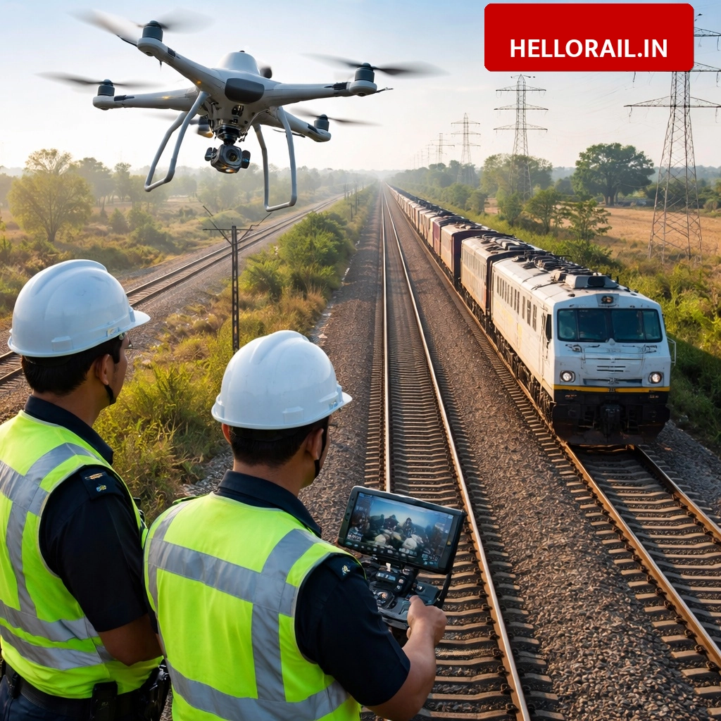Railway security boost: Drone surveillance to be launched for Dedicated Freight Corridor in Punjab