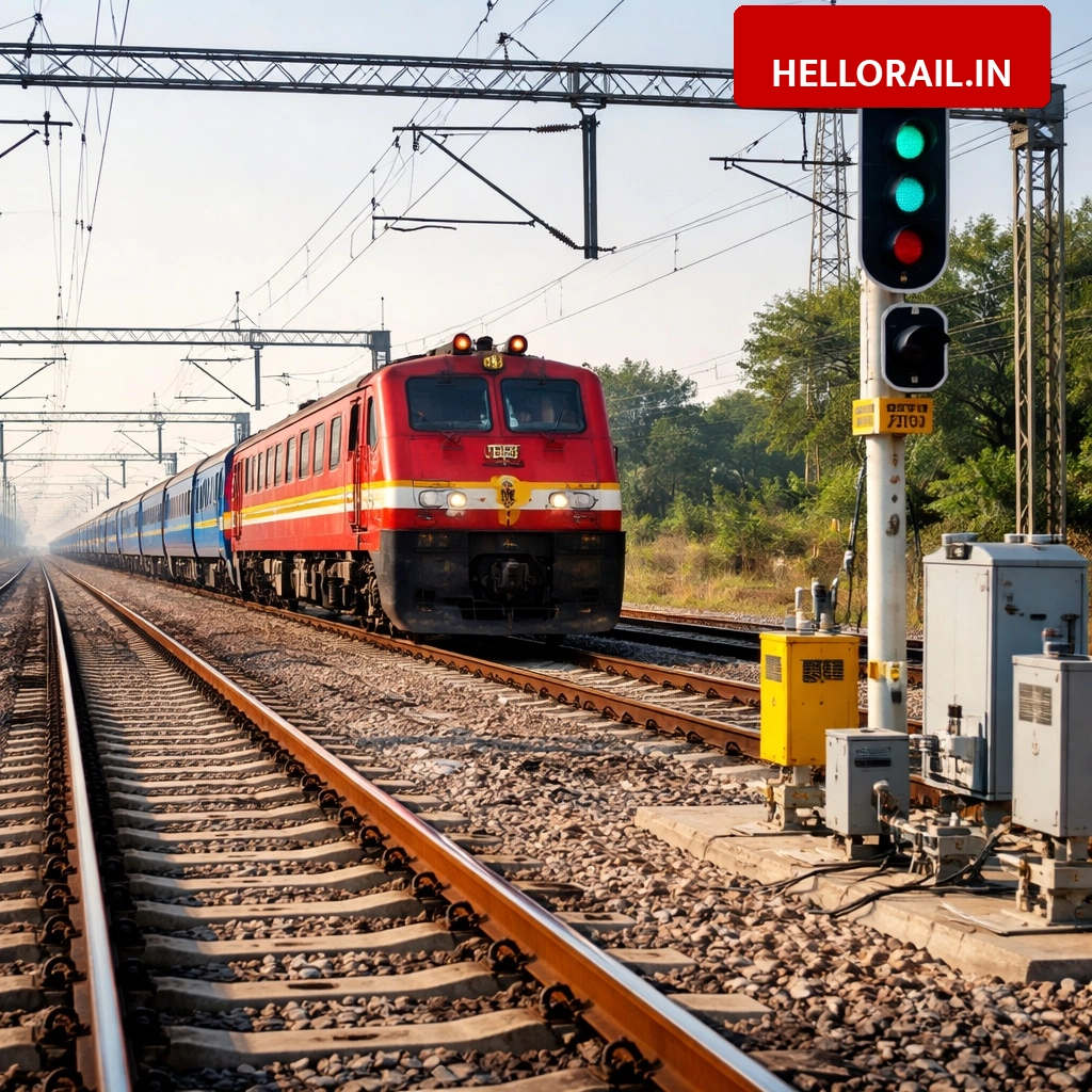Moradabad-Delhi Rail Section: Automatic signaling system commissioned to increase train speed