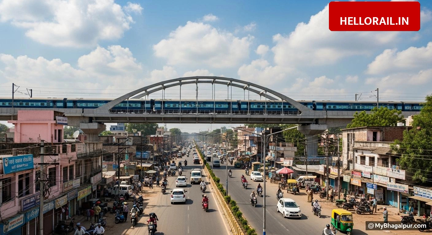 Bhagalpur Railway News: ROB Likely at Bhikhanpur Gumti 12, Railways Take Over Tatarpur Bridge Project