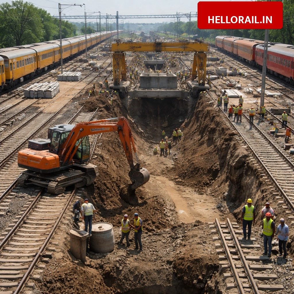 North Western Railway: Mega block announced for RUB construction, several trains cancelled and diverted
