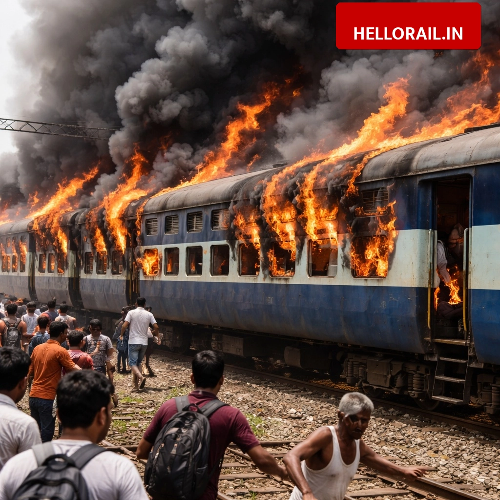 Kosi Express: Fire reported in general coach near Madhepura, passengers safe