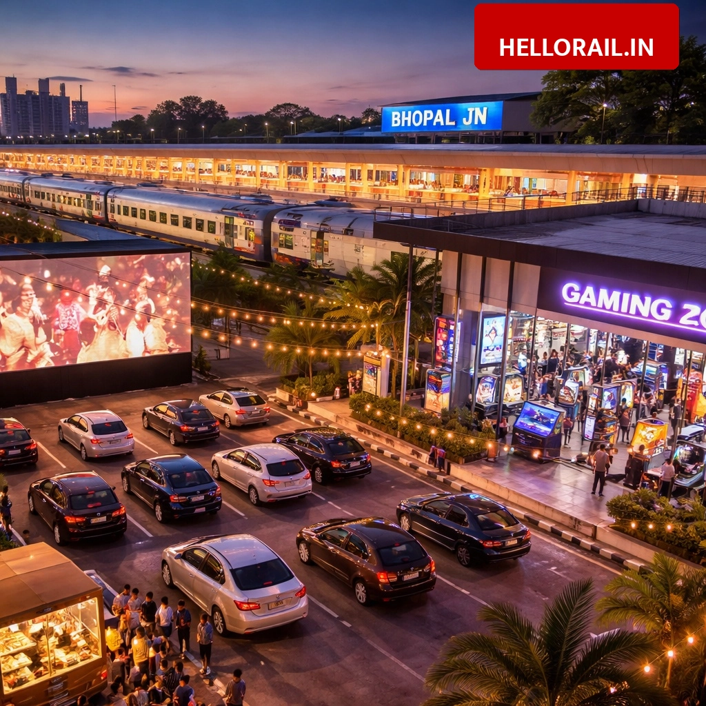 Amrit Bharat Station Scheme: 15 stations in Bhopal division to get gaming zones and drive-in cinema