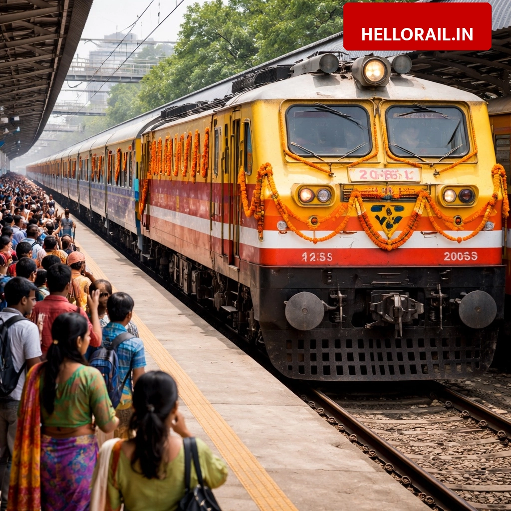 New Train Announcement: Hubballi to Yog Nagari Rishikesh Express becomes a regular service
