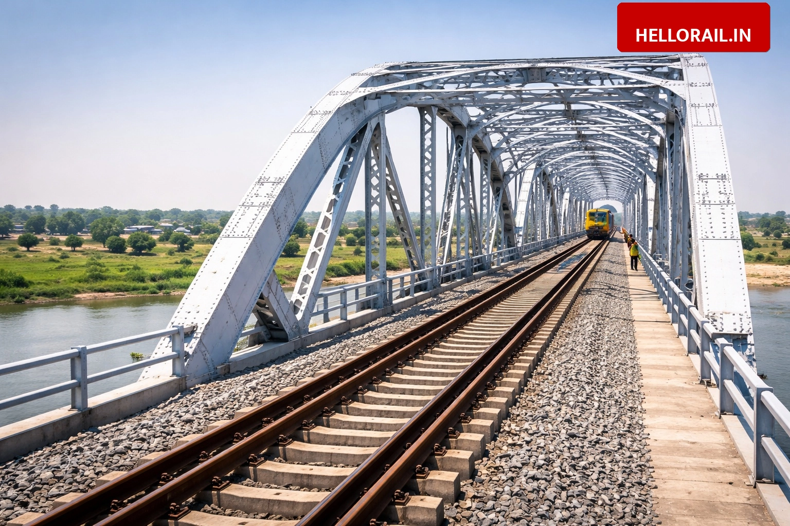 Railway Bridge Upgrade: 73-year-old bridge renovated in Uttar Pradesh to boost train speeds