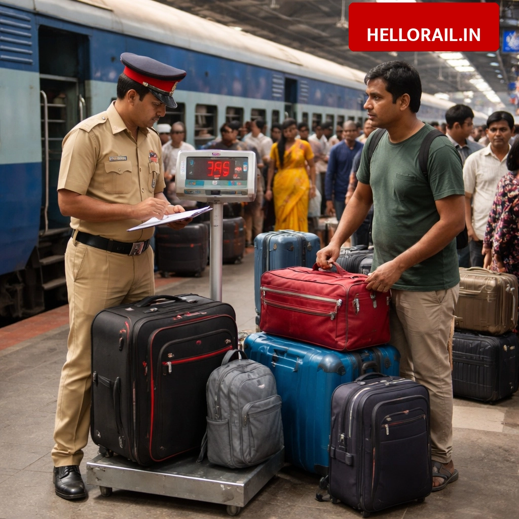 Indian Railways Luggage Rules: Check free weight limits and penalties for excess baggage