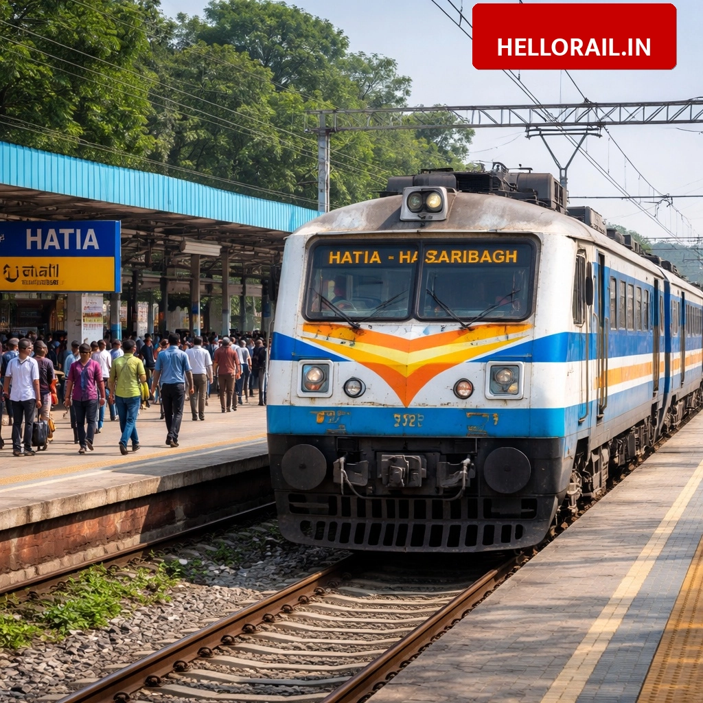 New Train Proposal: Indian Railways to start passenger service between Hatia and Hazaribagh