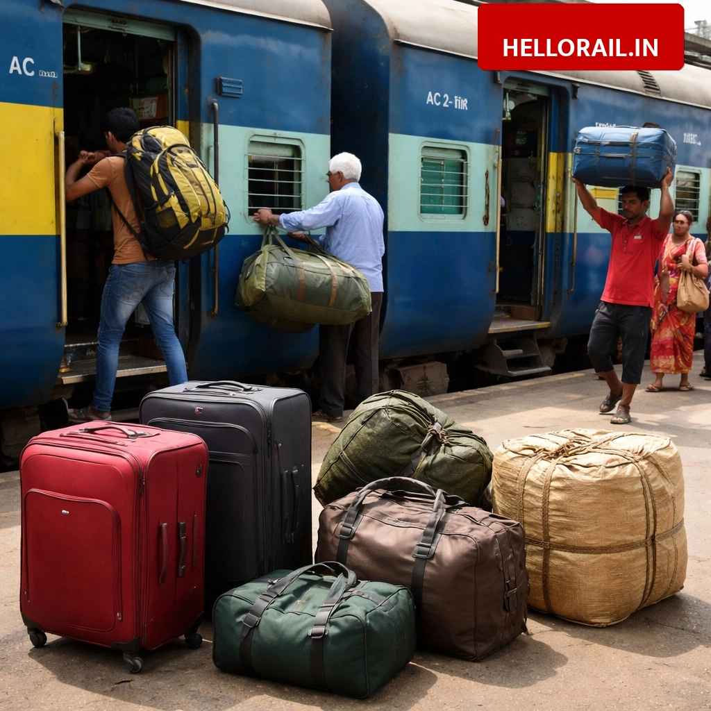 Indian Railways Luggage Rules: Check free weight limit for Sleeper, General and AC coaches