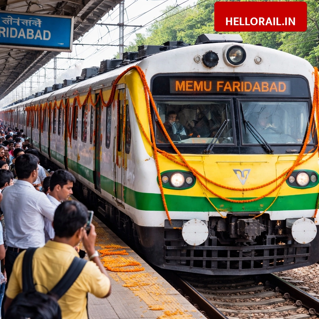 New MEMU Train: Indian Railways to launch service between Faridabad and Old Delhi, check timings