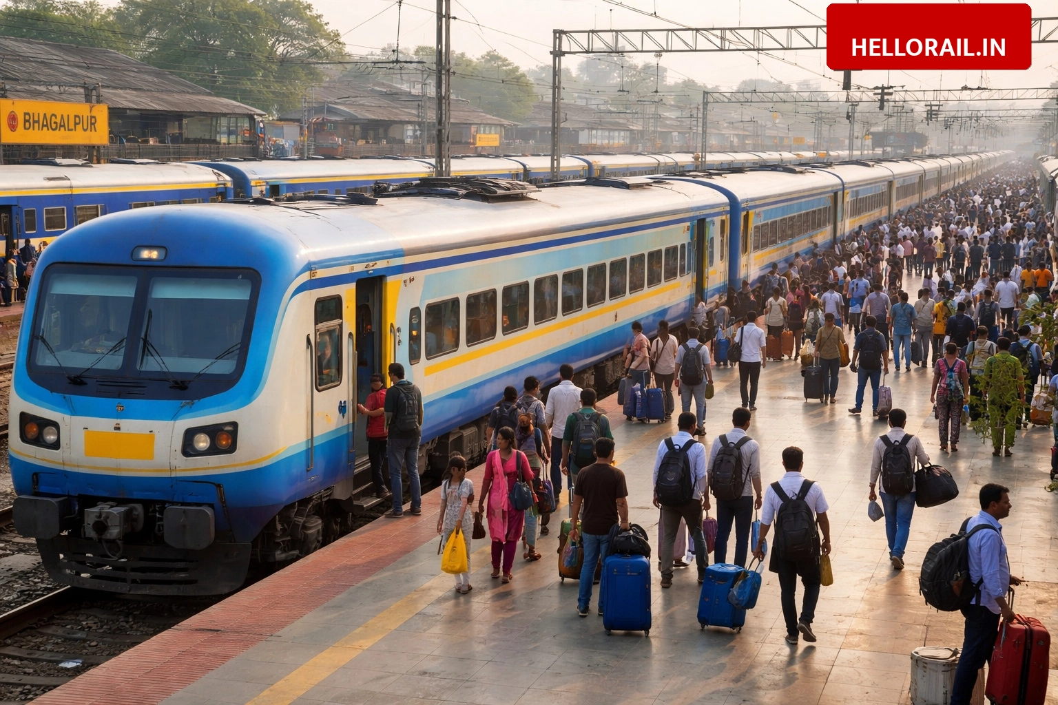 IRCTC Summer Special Trains 2026: 4 Additional Trains to Pass Through Bhagalpur for Holiday Rush