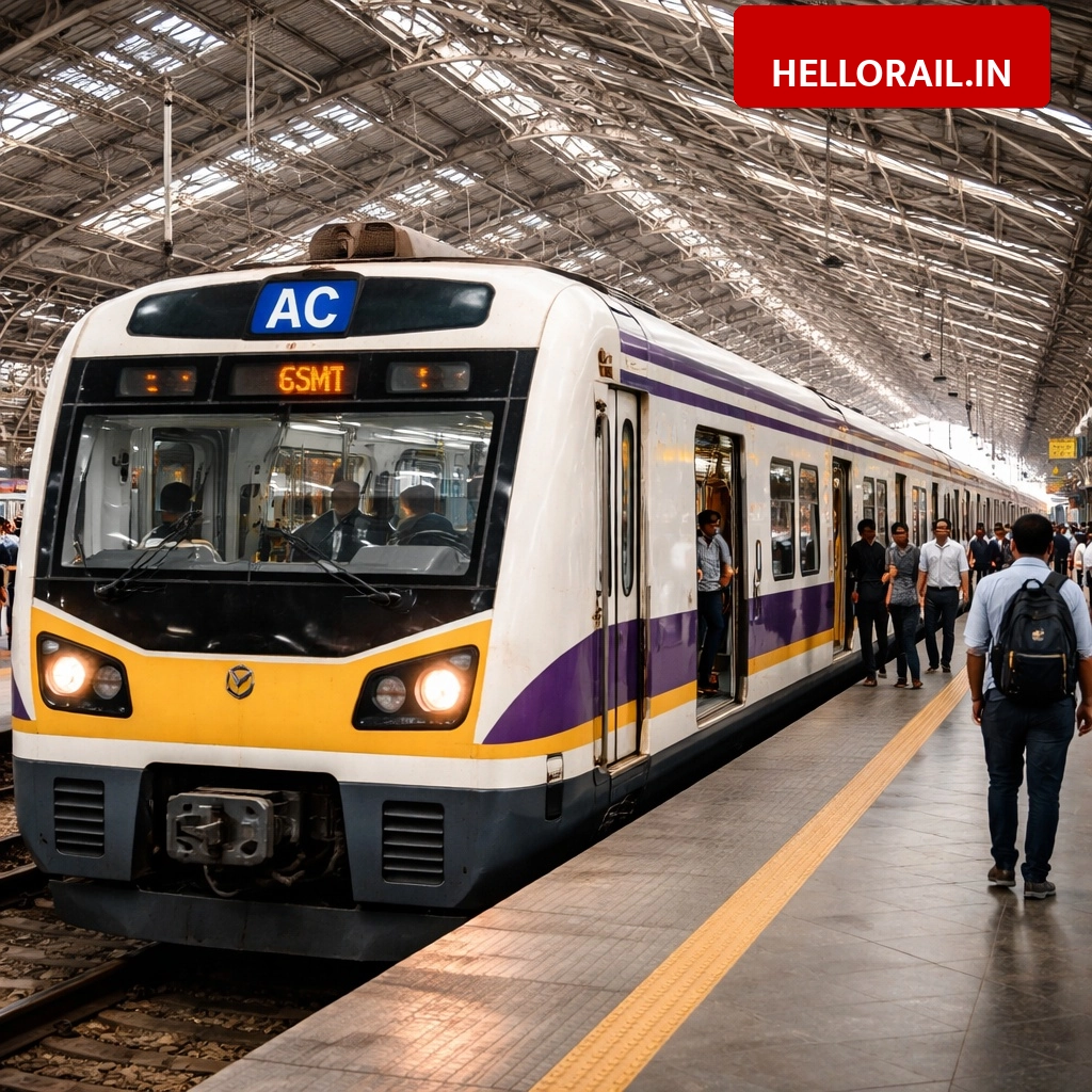 Mumbai Local Update: Central Railway to convert 12 non-AC trains to AC services from June 2026
