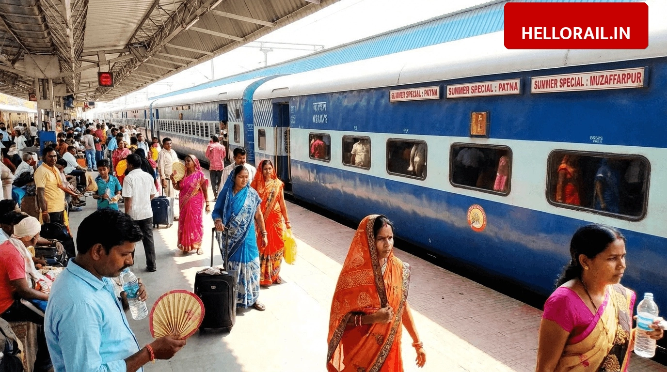 Indian Railways Extends Summer Special Trains to Bihar; New Trips for Patna and Danapur