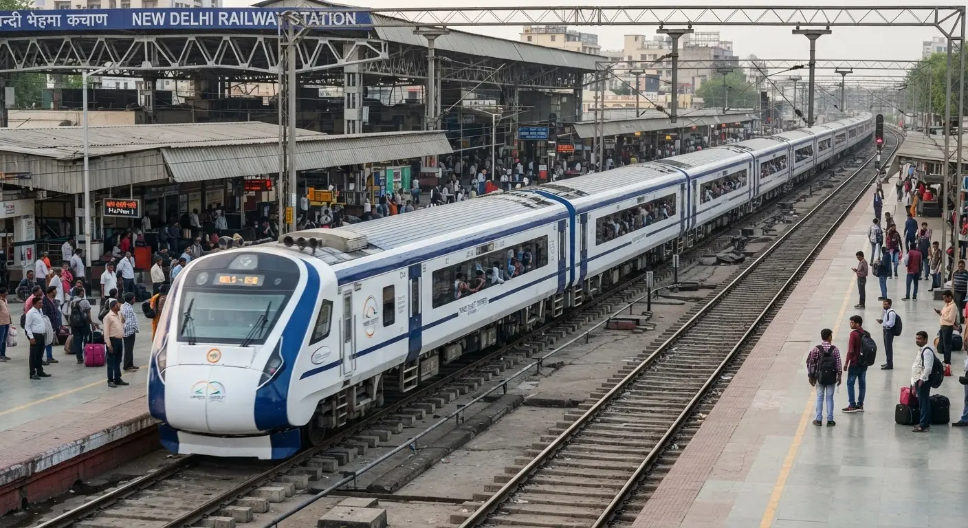 Indian Railways evaluates upgrading nine Vande Bharat services to 24 coaches