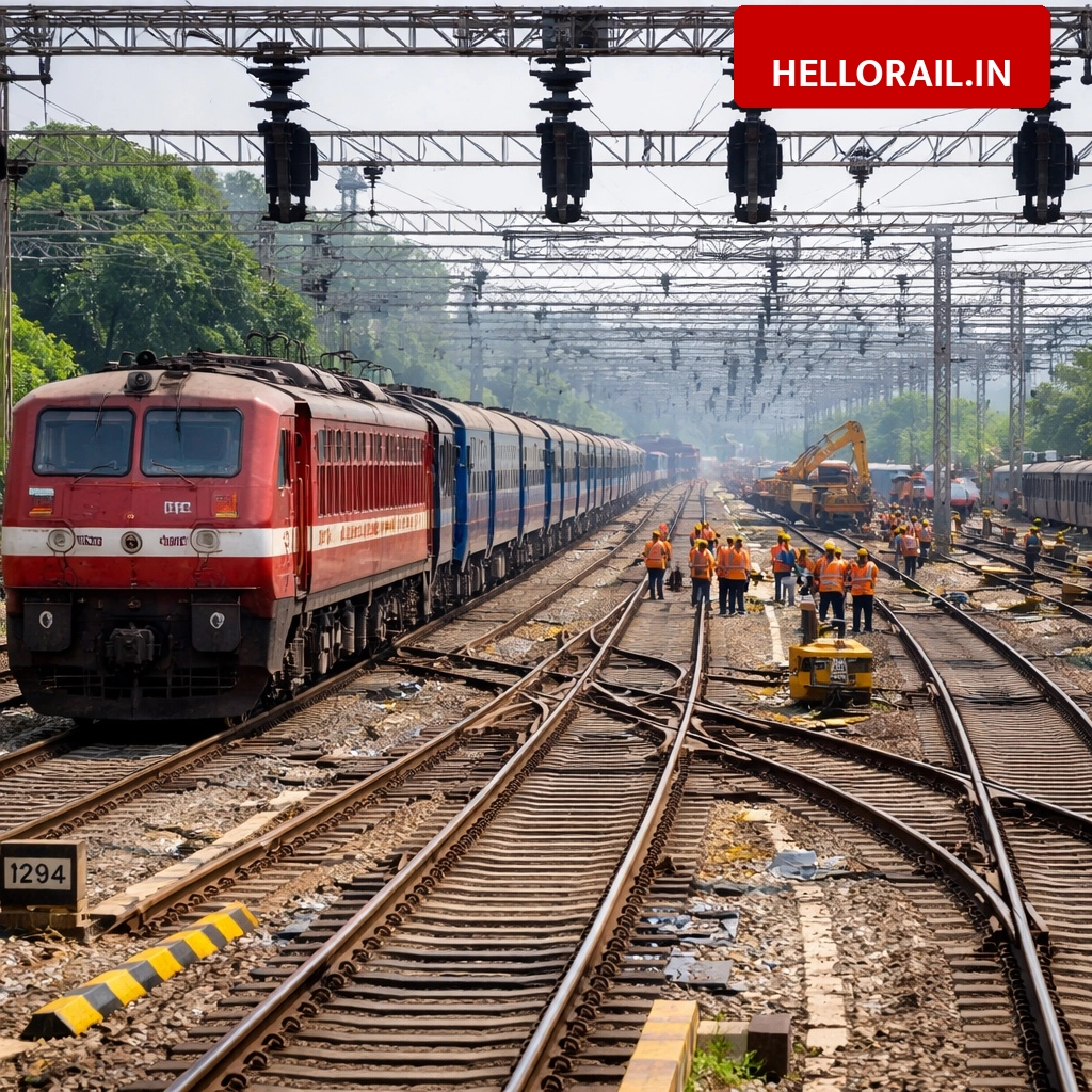 Bhopal Train Update: Routes diverted and services cancelled due to maintenance work