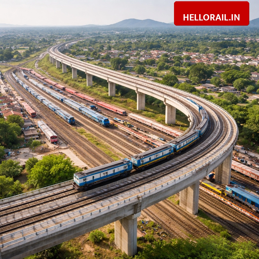 Deoghar-Rohini Bypass Project: Indian Railways to reduce congestion at Jasidih station