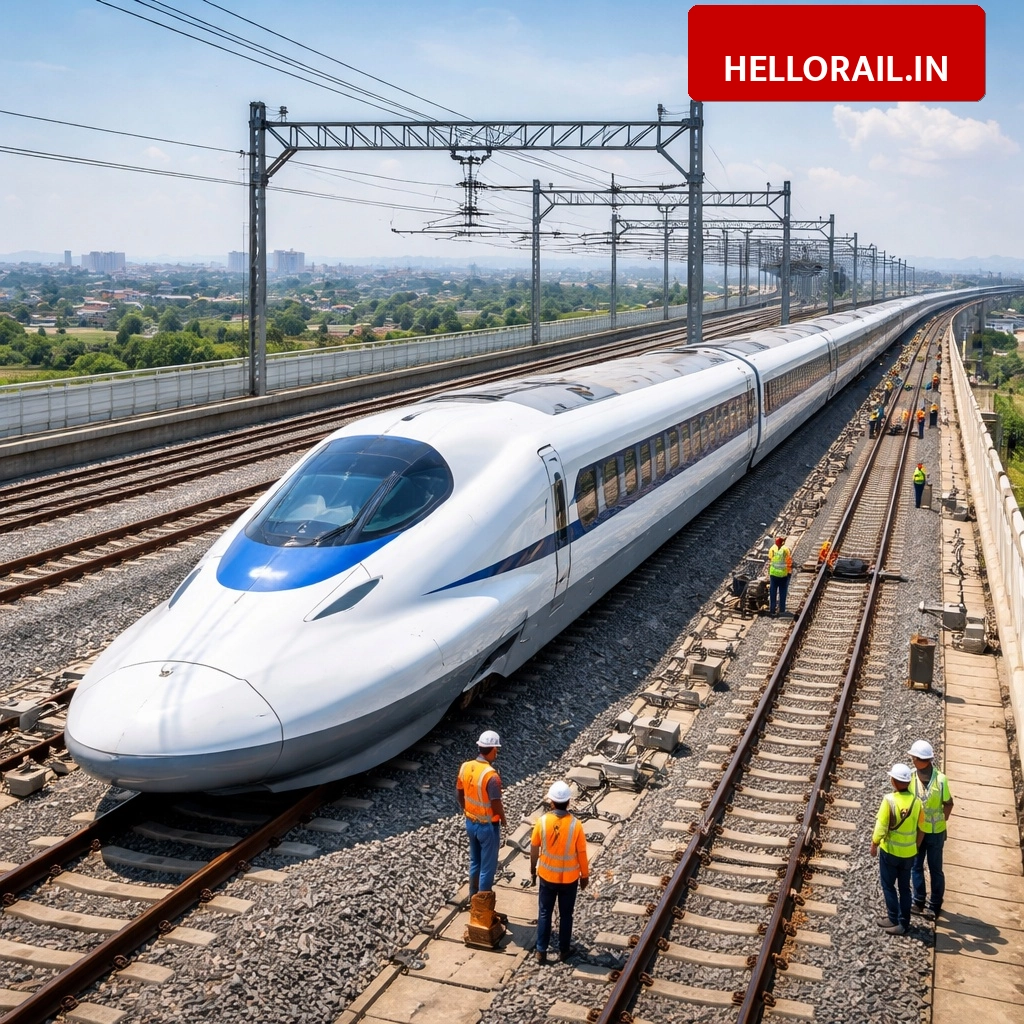 Bullet Train Project: Significant progress in Gujarat section, first trial run expected by 2027