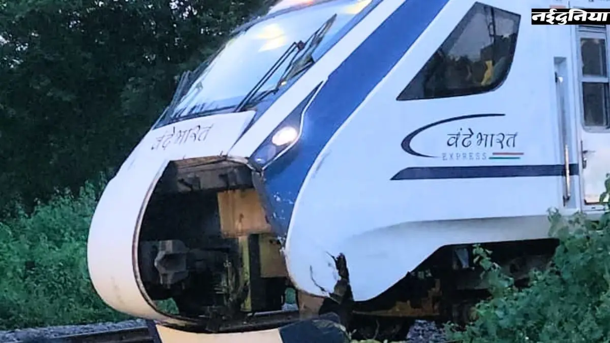 Vande Bharat Express Hits Cattle Near Raipur, Delays Journey to Bilaspur by Half an Hour