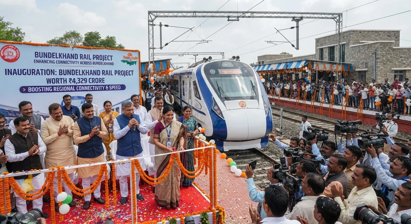 Bundelkhand rail project worth 4329 crore to boost connectivity and train speeds