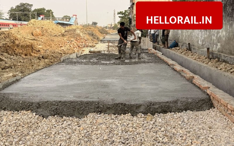 Siddharthnagar Railway Station: New south-side road construction accelerated to ease passenger traffic