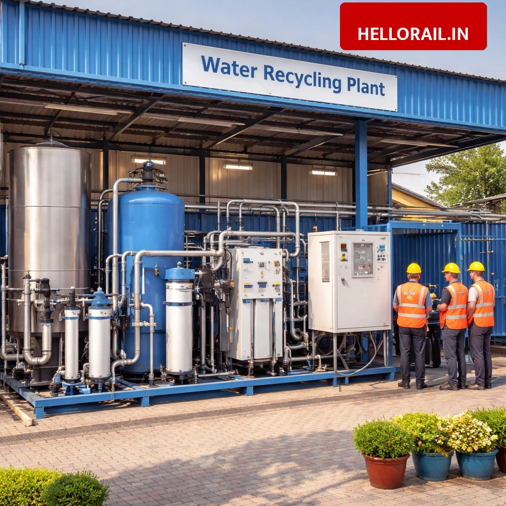 North Western Railway: First laundry water recycling plant launched at Barmer station