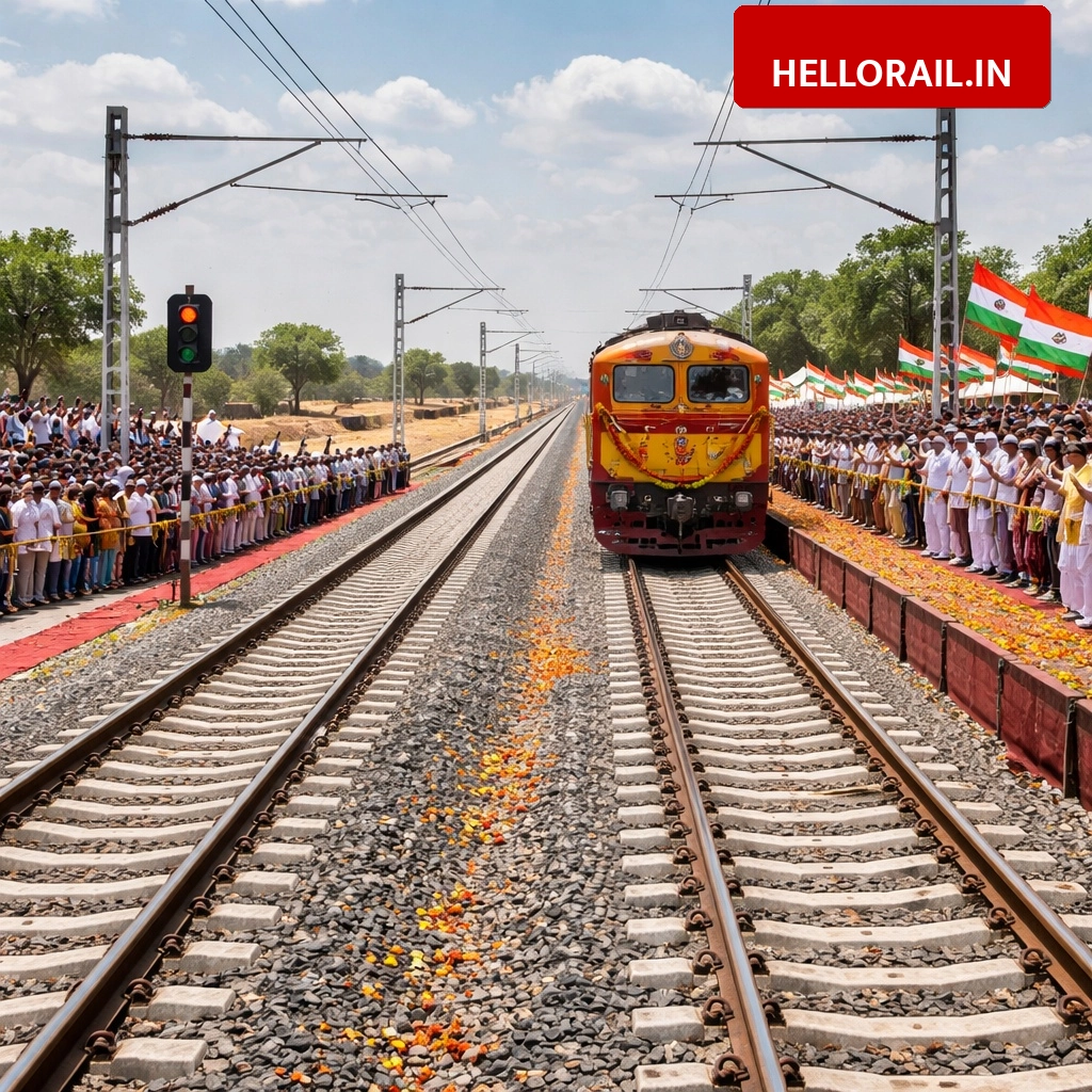 Rail Connectivity Boost: Churu–Sadulpur rail line doubling project dedicated to the nation