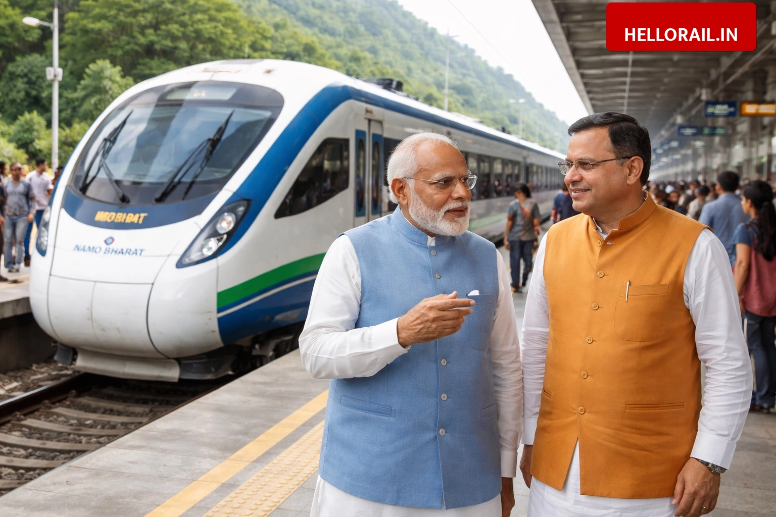 Meerut to Haridwar and Rishikesh Namo Bharat Train Extension: CM Dhami Proposes New Route to PM Modi