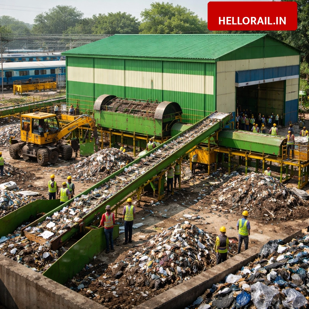 Tatanagar Railway: New waste disposal plant to be built with ₹1.38 crore investment