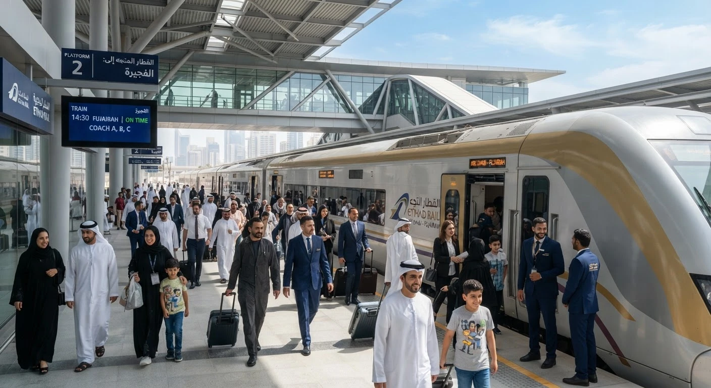 Etihad Rail records 70000 passenger bookings as UAE network expansion continues