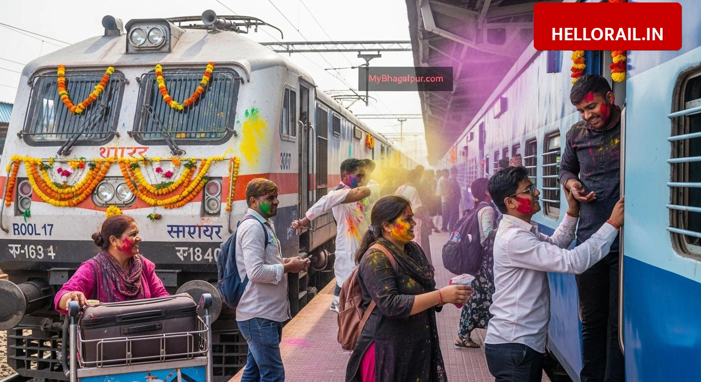 Malda Town to Anand Vihar Holi Special Train Announced, Check Route and Stops via Bhagalpur
