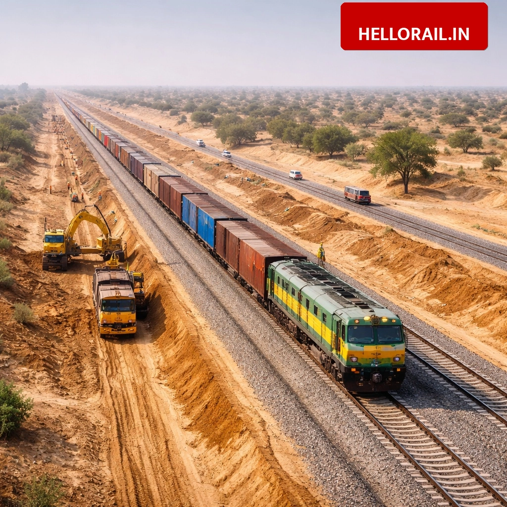 Bikaner Railway Update: New goods train bypass to be built between Nal and Palana