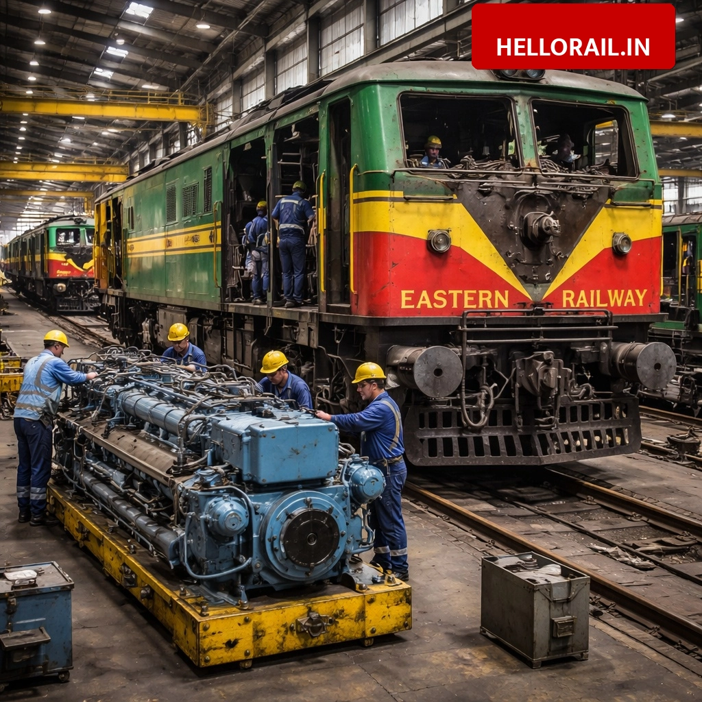 Eastern Railway: Dhara Rail Projects secures new order for engine overhauling work