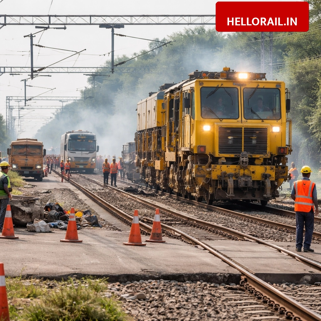 Sakri-Tarasrai Section: 90-minute power and traffic block announced for today