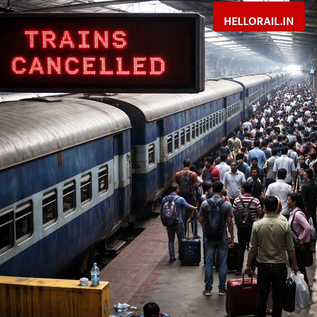 Indian Railways Update: 77 trains cancelled in June, check the full list and reasons